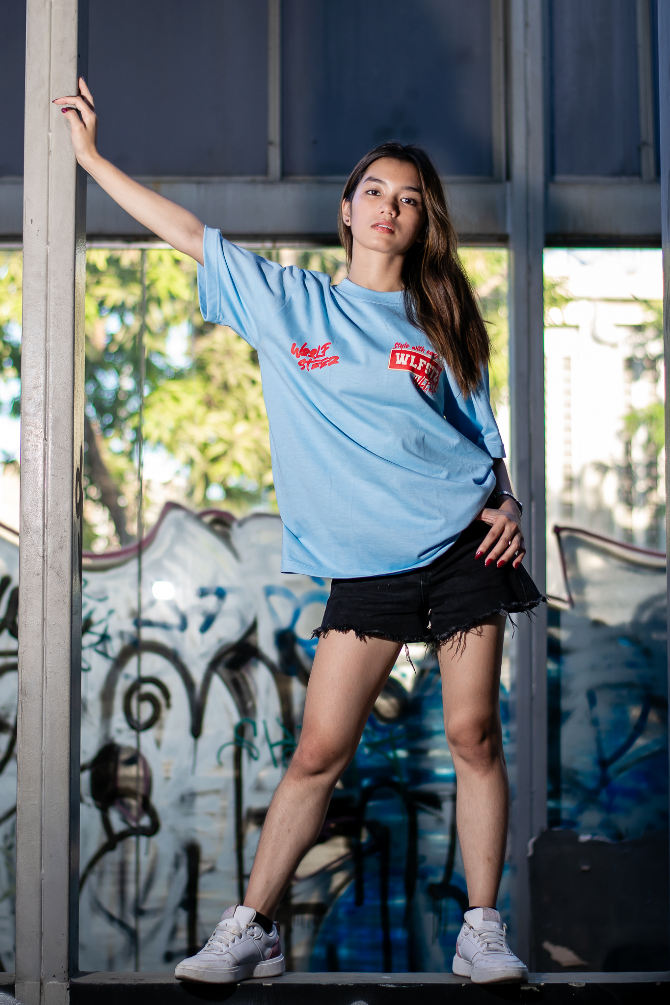 Wolf Style Printed Tee