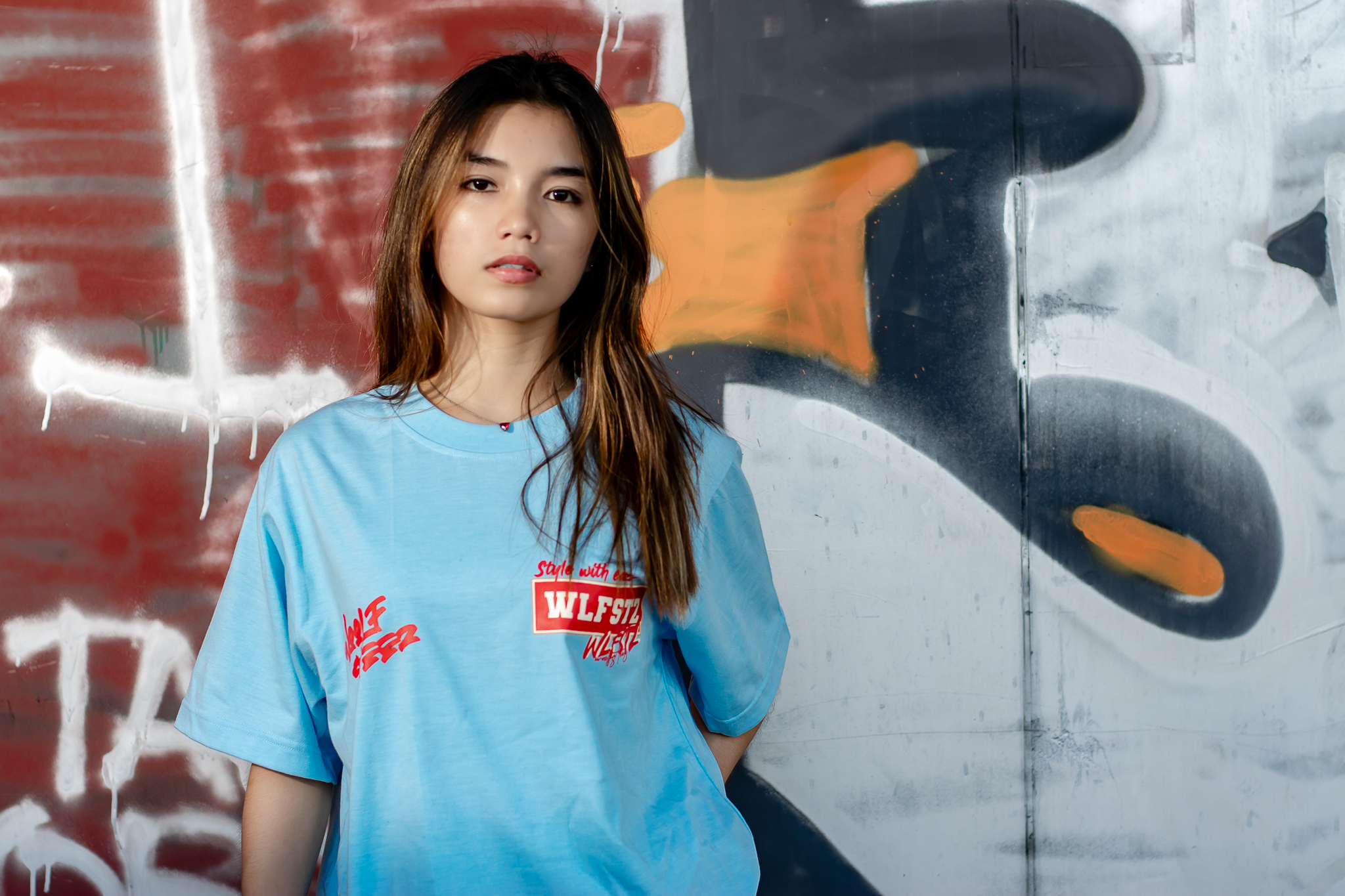 Wolf Style Printed Tee