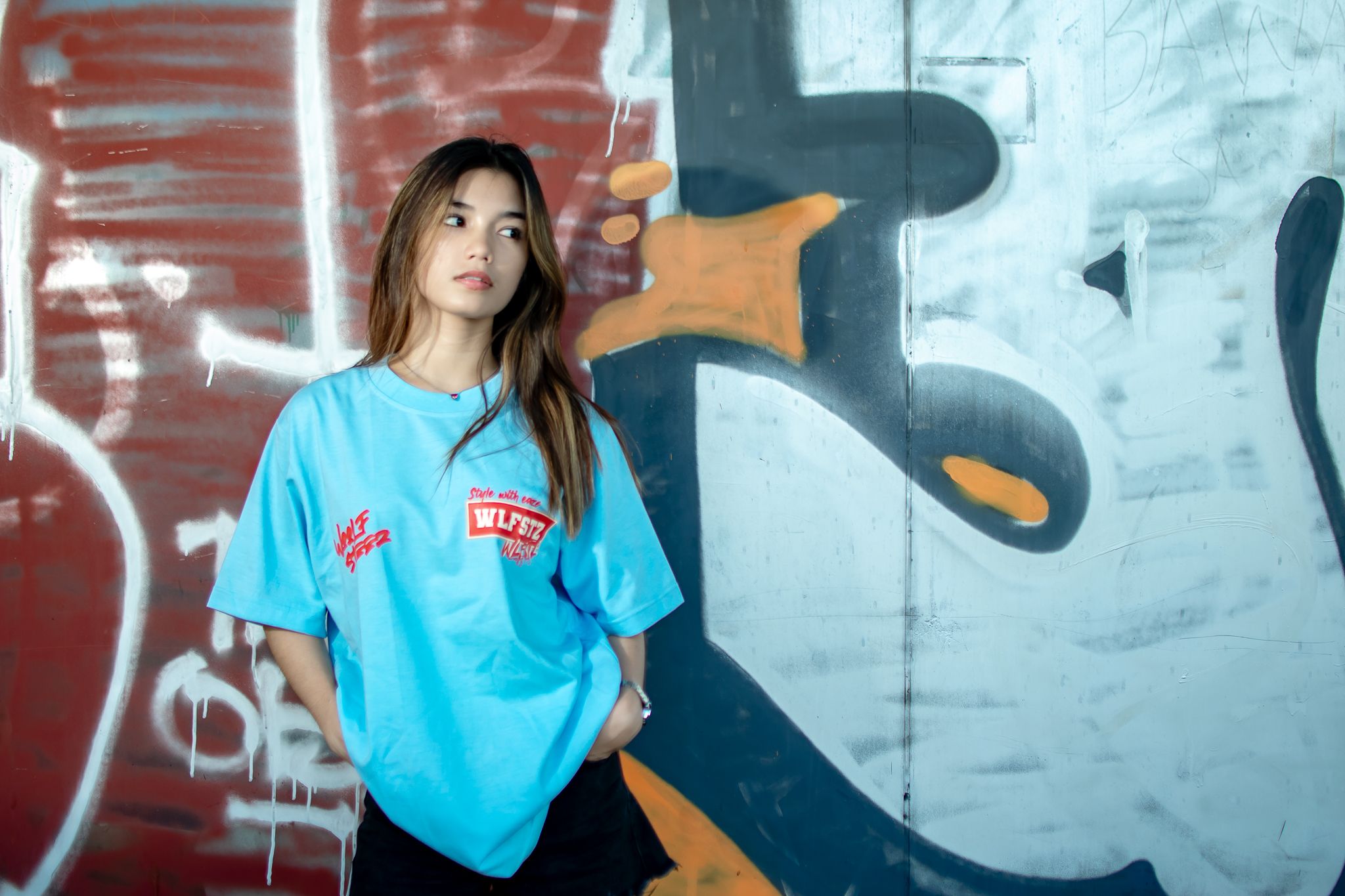 Wolf Style Printed Tee