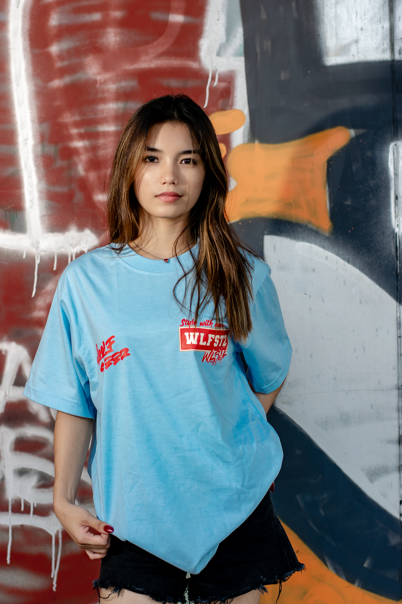 Wolf Style Printed Tee